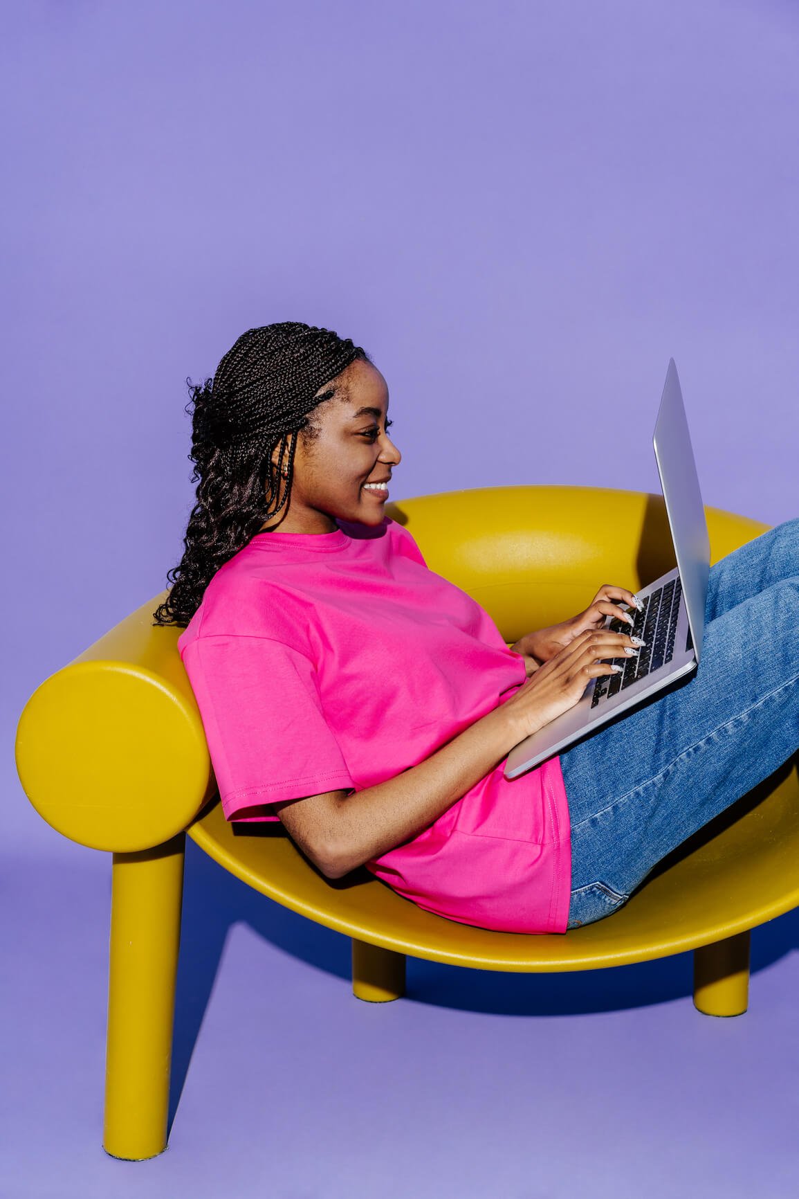 Freelancer working
